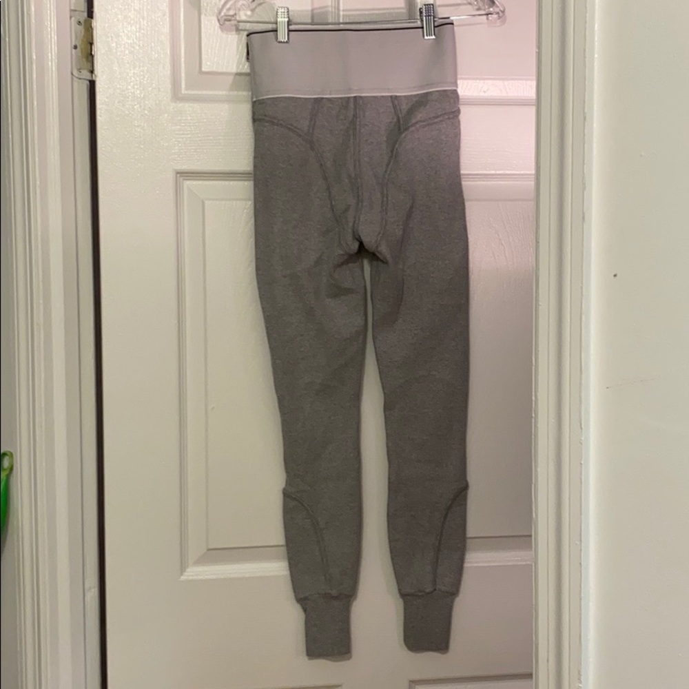 Alexander Wang Logo Elastic Leggings Gray size M - Picture 11 of 15
